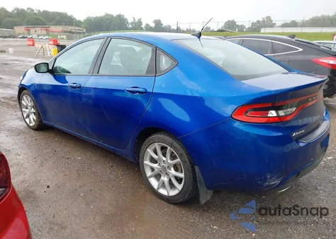 2013 Dodge Dart Rallye из США, поврежденный, VIN 1C3CDFBH0DD149809